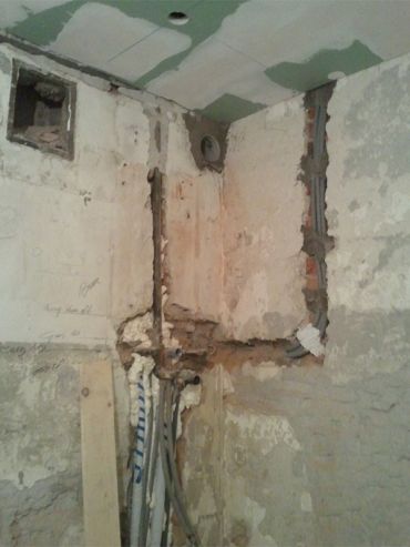 Wohnung entkernt