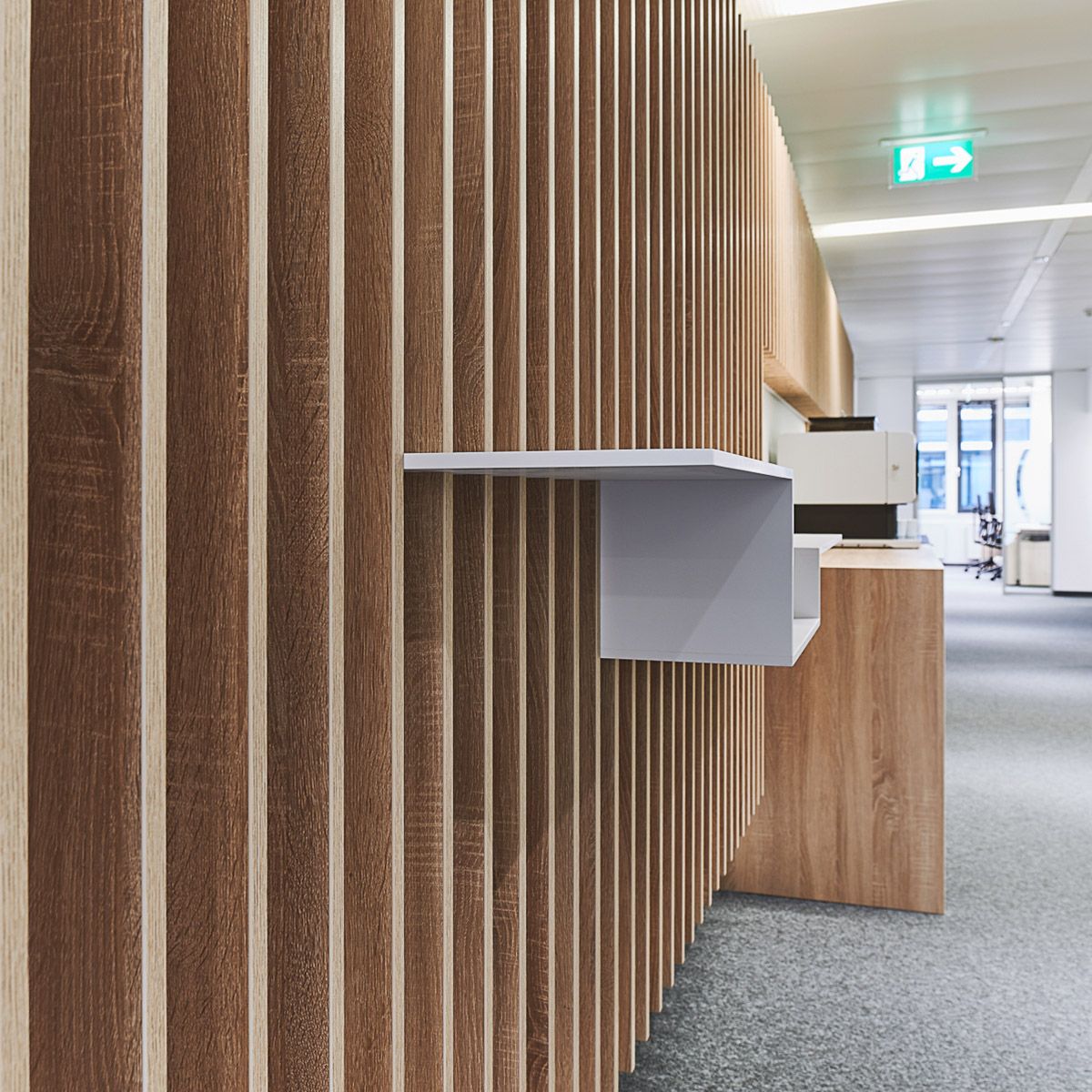 Officedesign Projekt Gatx Wandverkleidung