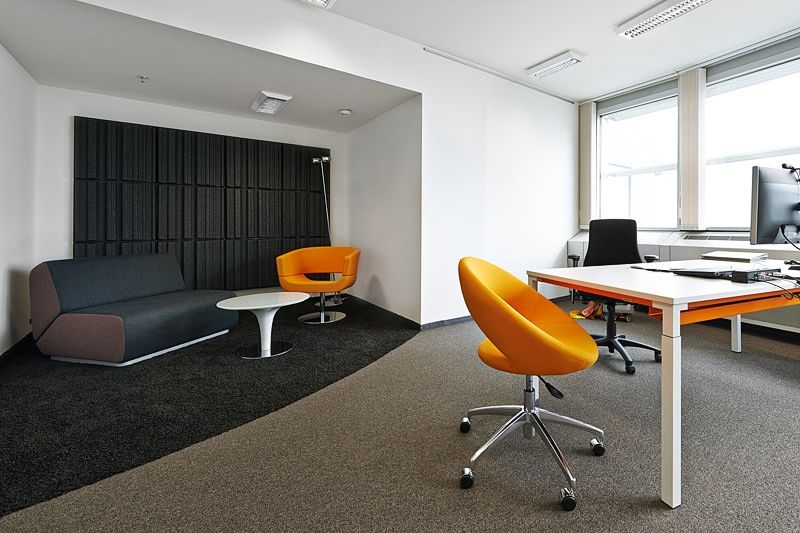 Office Design Projekt Vector Büro