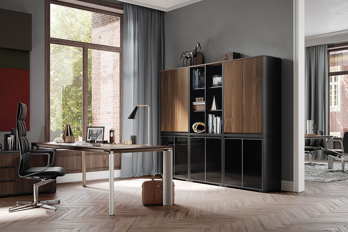 Bueroschrank Select Drehtuerenschrank Aufsatzschrank